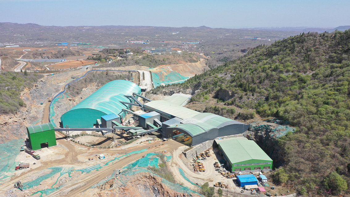 1200tph large-scale sand making production line in Russia