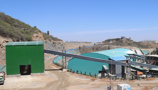 1200tph large-scale sand making production line in Russia