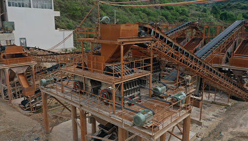1500tph large-scale sand making production line in Colombia