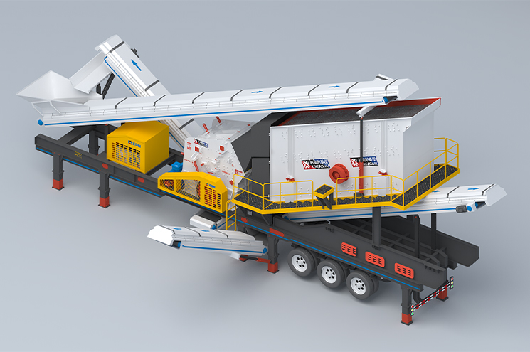 Soft Rock Mobile Crushing Plant